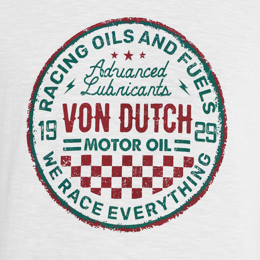 Camiseta Von Dutch Old branca
