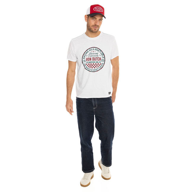 Camiseta Von Dutch Old branca