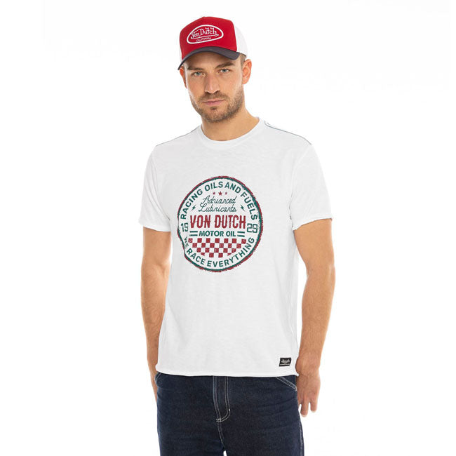 Camiseta Von Dutch Old branca