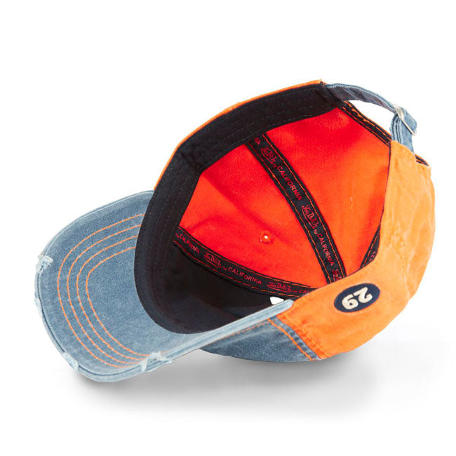 Boné Von Dutch Retro Trend 02 Jeans/Laranja