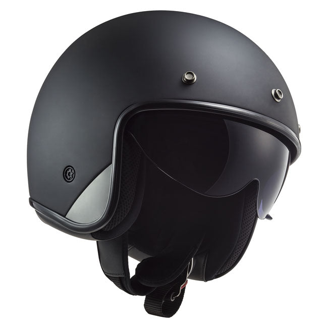 Capacete LS2 Bob II Solid preto mate