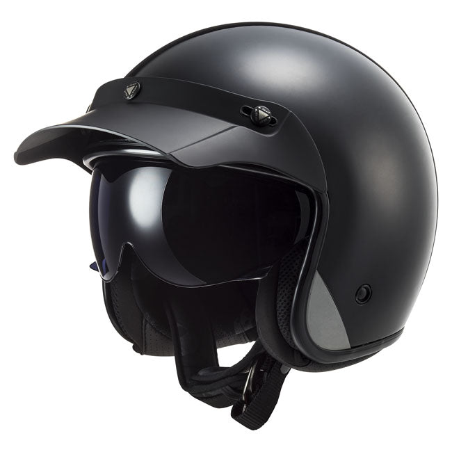 Capacete LS2 Bob II Solid preto mate