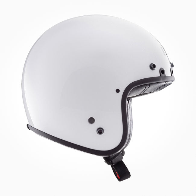 Capacete Simpson Chopper branco