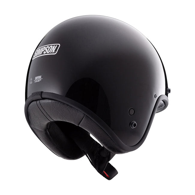 Capacete Simpson Chopper preto