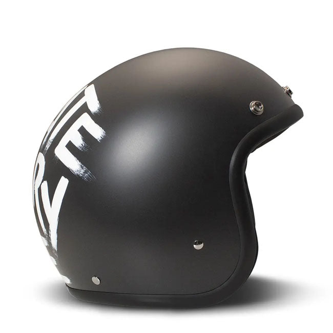 Capacete DMD Retro Eu odeio todo mundo