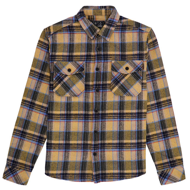 13 1/2 Camisa Steel flannel yellow