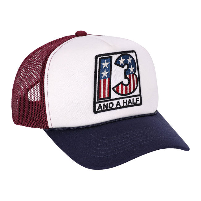 Boné trucker Americano 13 1/2 Azul