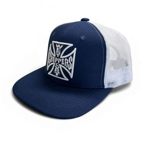 Boné WCC OG Cross Flatbill azul marinho/branco