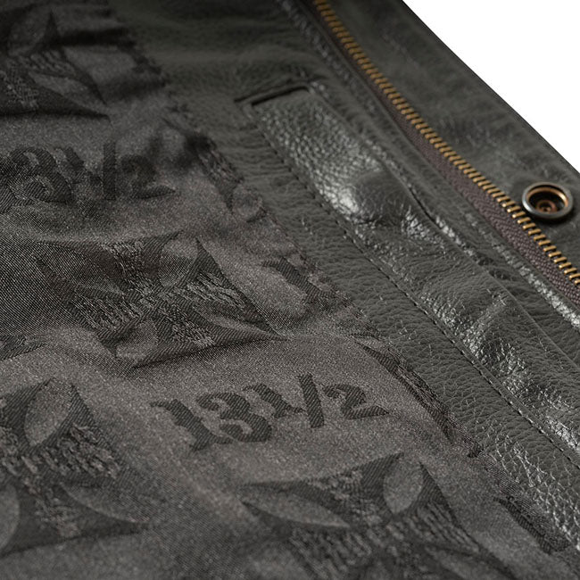 Colete de couro WCC x 13 1/2 Dominator