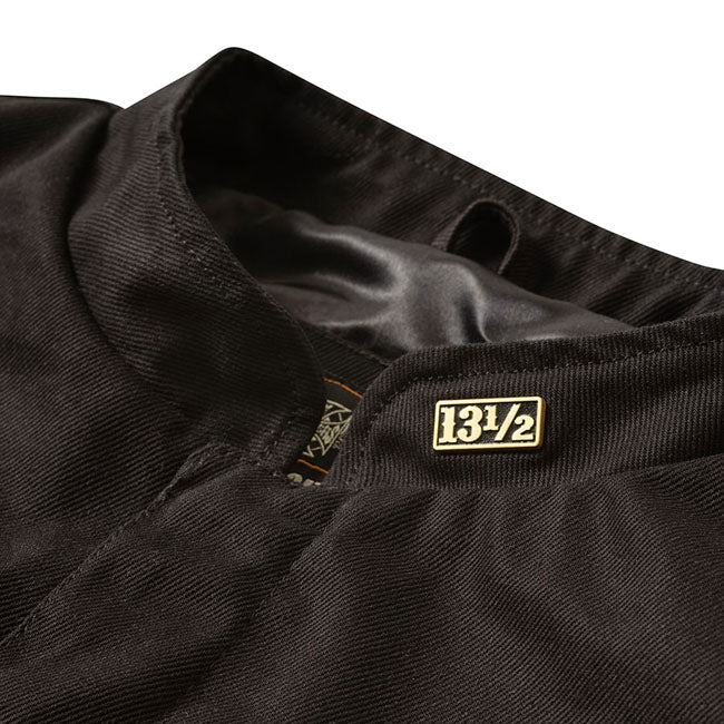 Colete de lona preta WCC x 13 1/2 Dominador