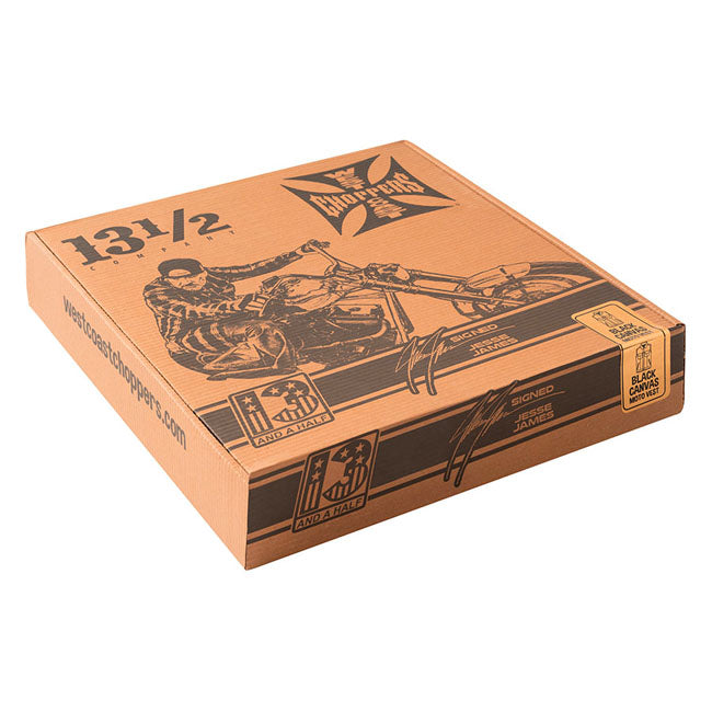 Colete de lona preta WCC x 13 1/2 Dominador