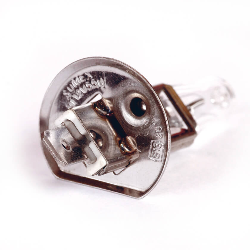Lâmpada Luz Original CAR + H1 12V 55W 3300K Base P14.5S 1 Peça BLISTER PACK
