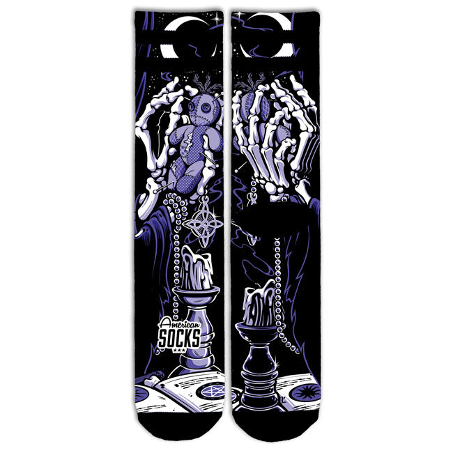 Meias americanas Signature Vodoo meias roxas