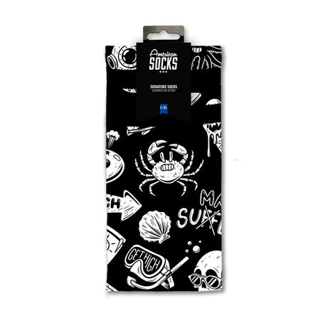 Meias americanas Siginature Hella Hot meias pretas