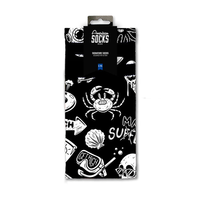 Meias americanas Siginature Hella Hot meias pretas