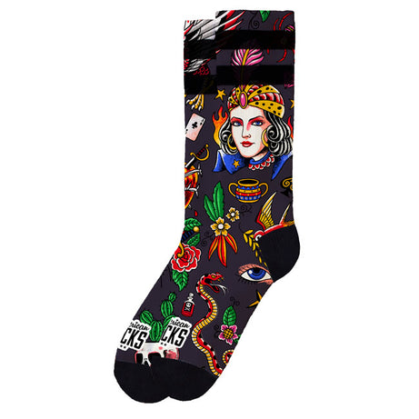 Meias americanas Meias Signature Sorcerer pretas