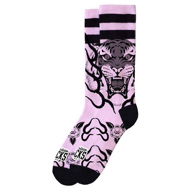 Meias americanas Signature Khan meias rosa