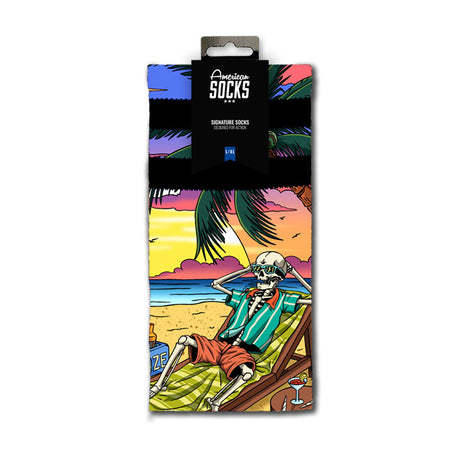 Meias americanas Signature Chiller meias marrons