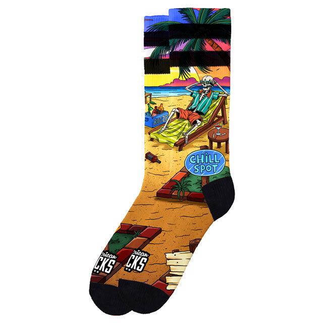 Meias americanas Signature Chiller meias marrons