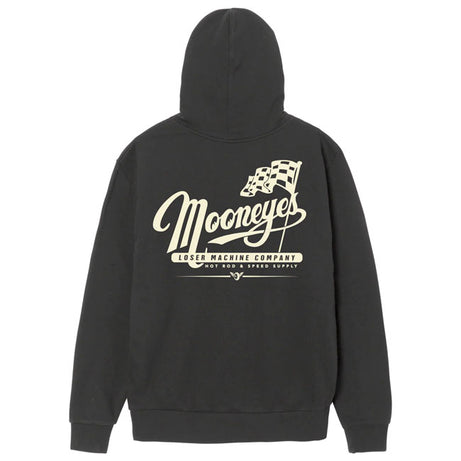 Loser Machine Partnership moletom com capuz pigmento preto