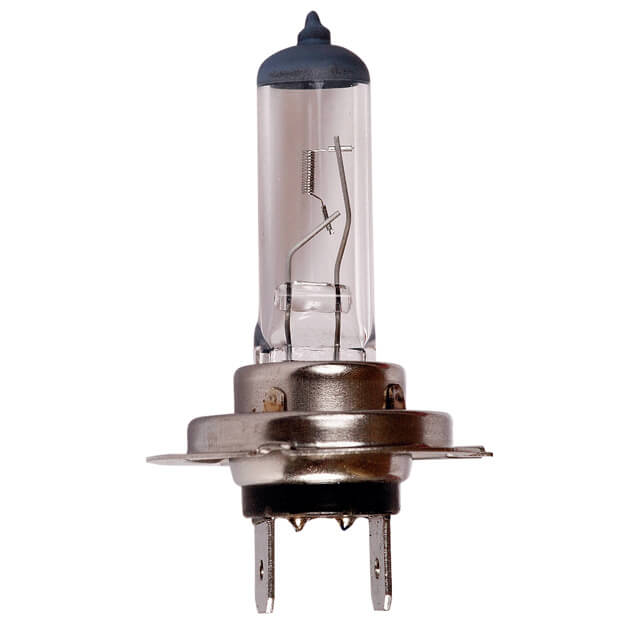 Lâmpada Luz Original CAR + H7 12V 55W 3300K Base PX26D 1 Peça IN BOX