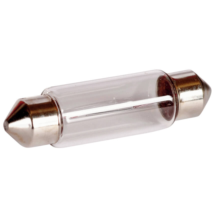 Lâmpadas Luz Original CAR +  T11x 41 12V 10W 2800K Base SV8.5  2 Peças BLISTER PACK