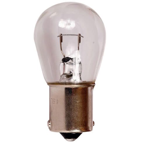 Lâmpadas Luz Original CAR + 1 Polo P21W 12V 21W 3300K  Base BA15S  10 Peças IN BOX