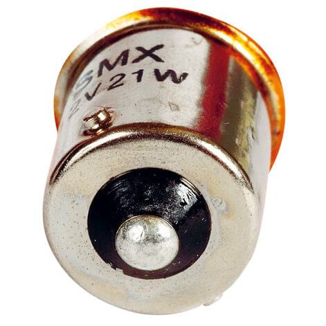 Lâmpadas CAR + PY21W  1 Polo 12V 21W 3000K BAU15S 2 Peças BLISTER PACK