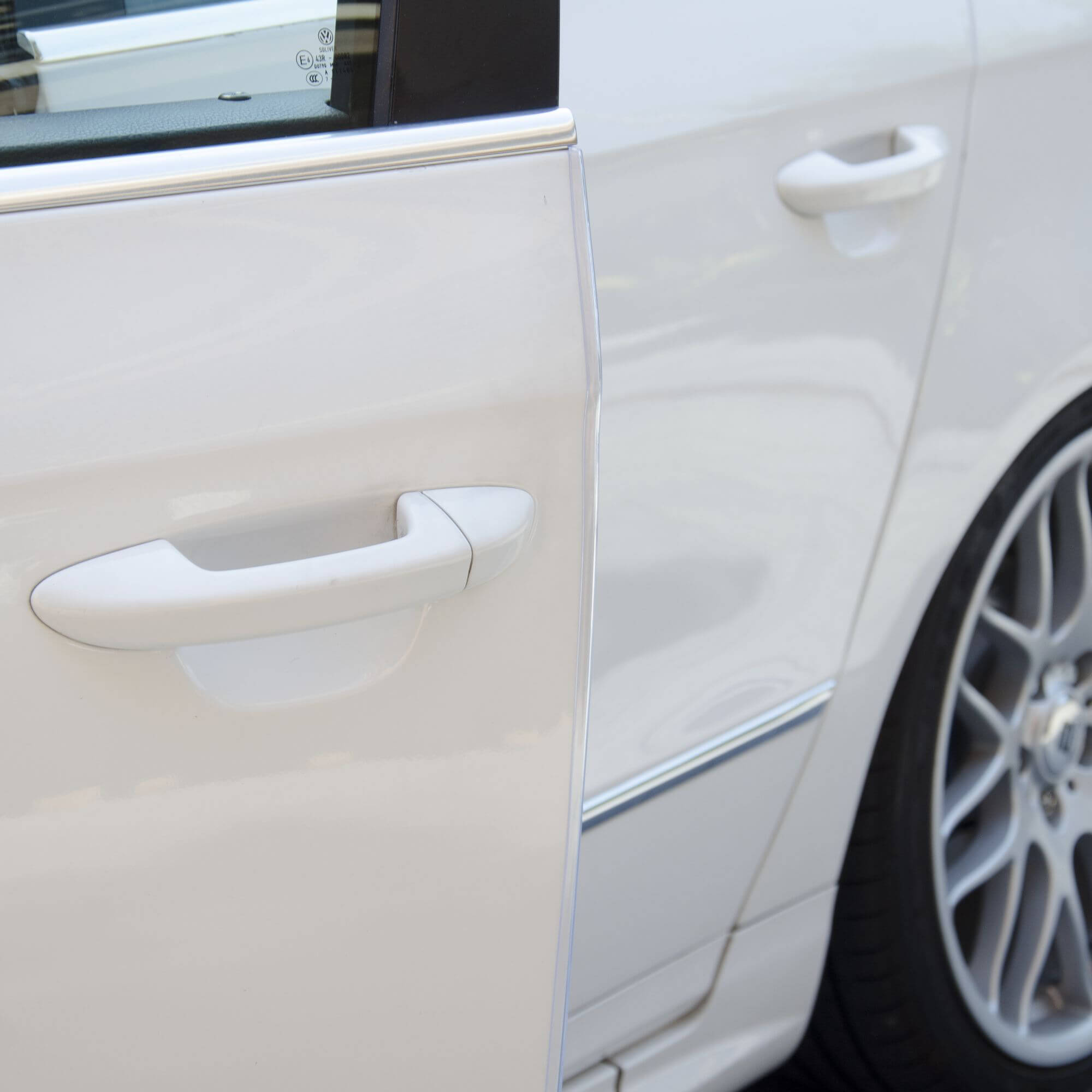 Protetores de Porta SWISS DRIVE Tira Preta 65cm 2 PCS