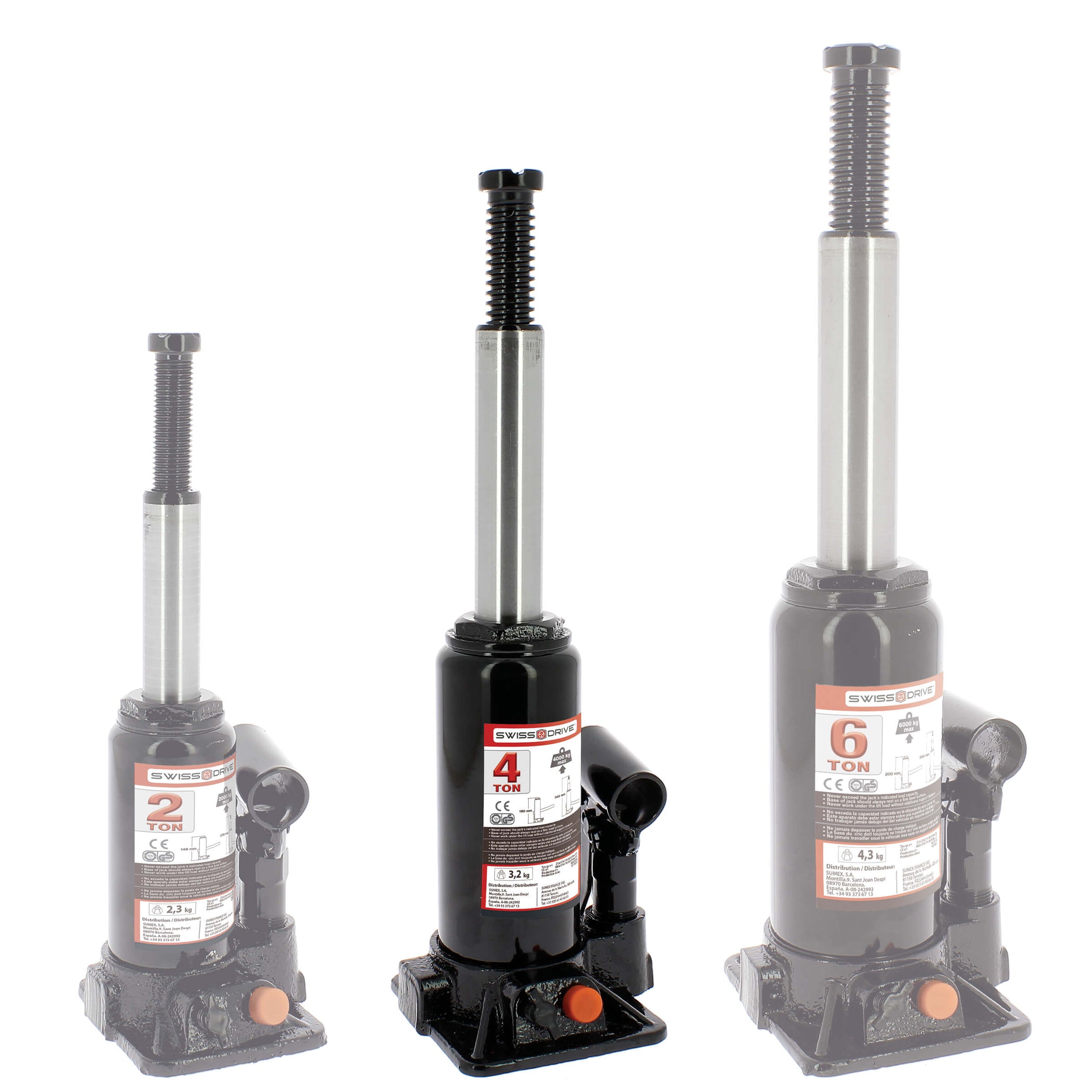 Macaco Hidráulico 4 Toneladas