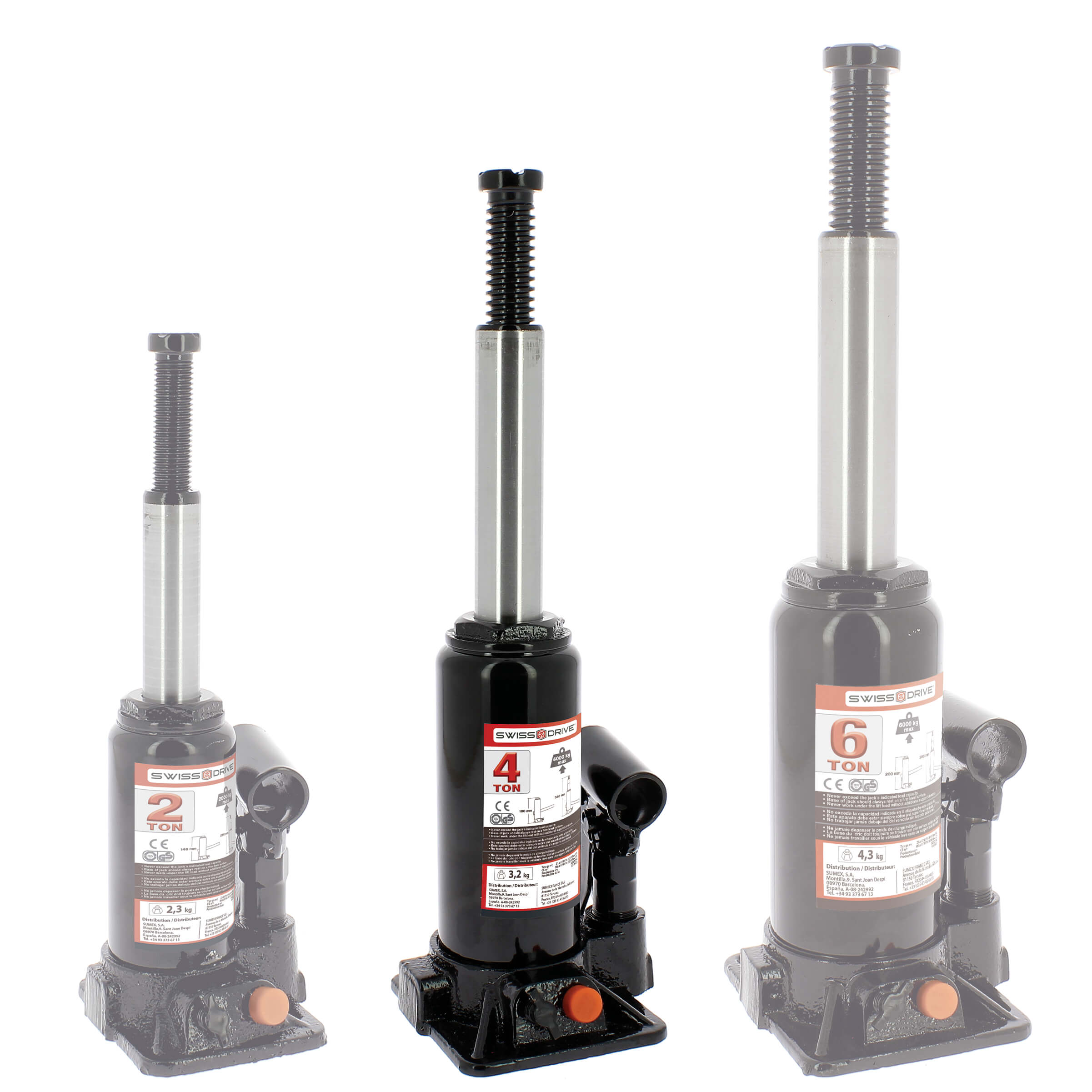 Macaco Hidráulico 4 Toneladas