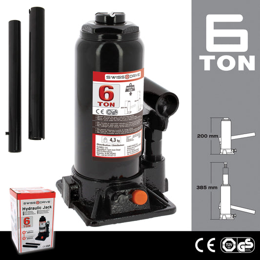 Macaco Hidráulico 6 Toneladas SWISS DRIVE