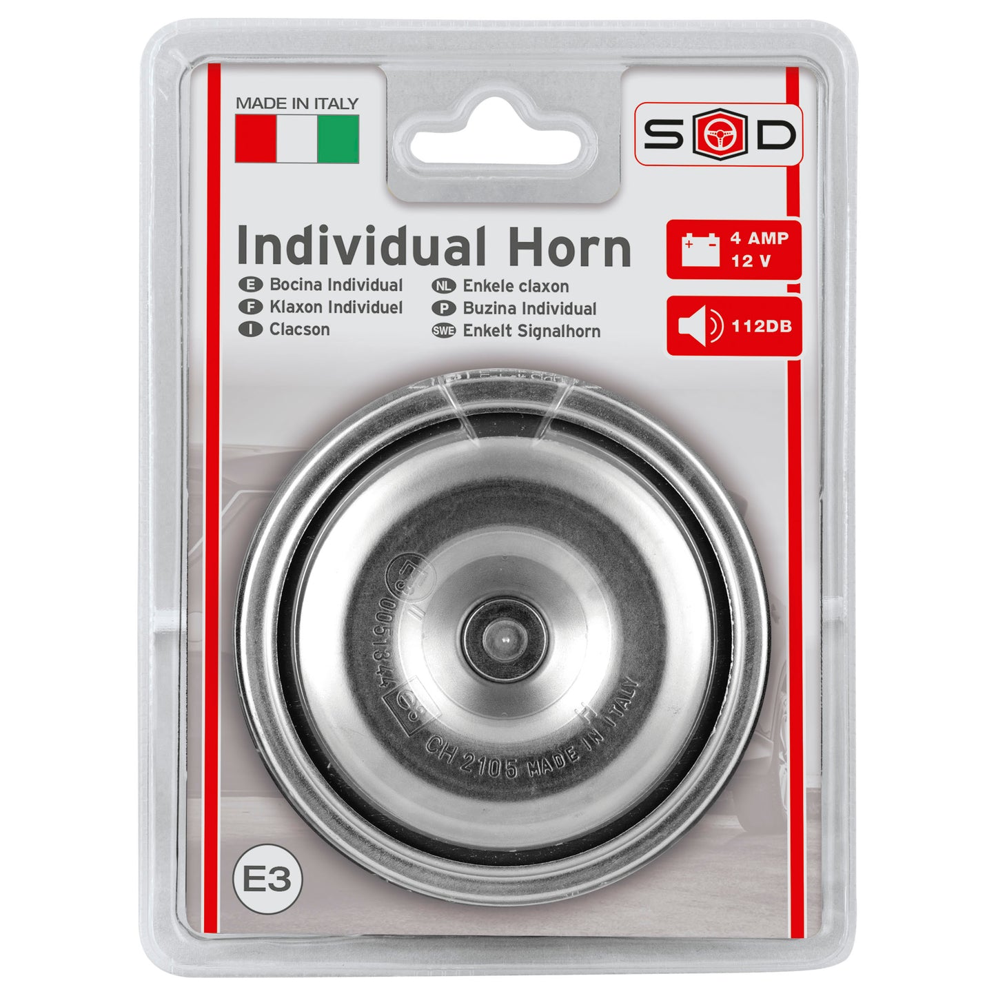 Buzina Individual Alpex SWISS DRIVE 12V -107 DB