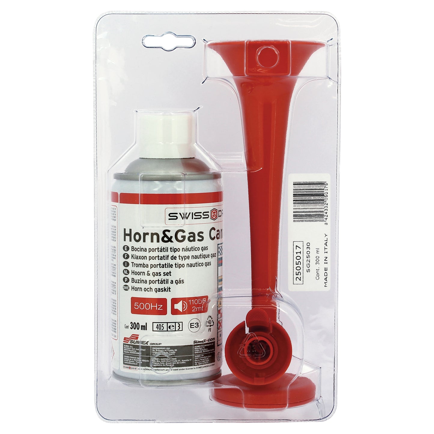 Buzina Portátil a Gás CAR +