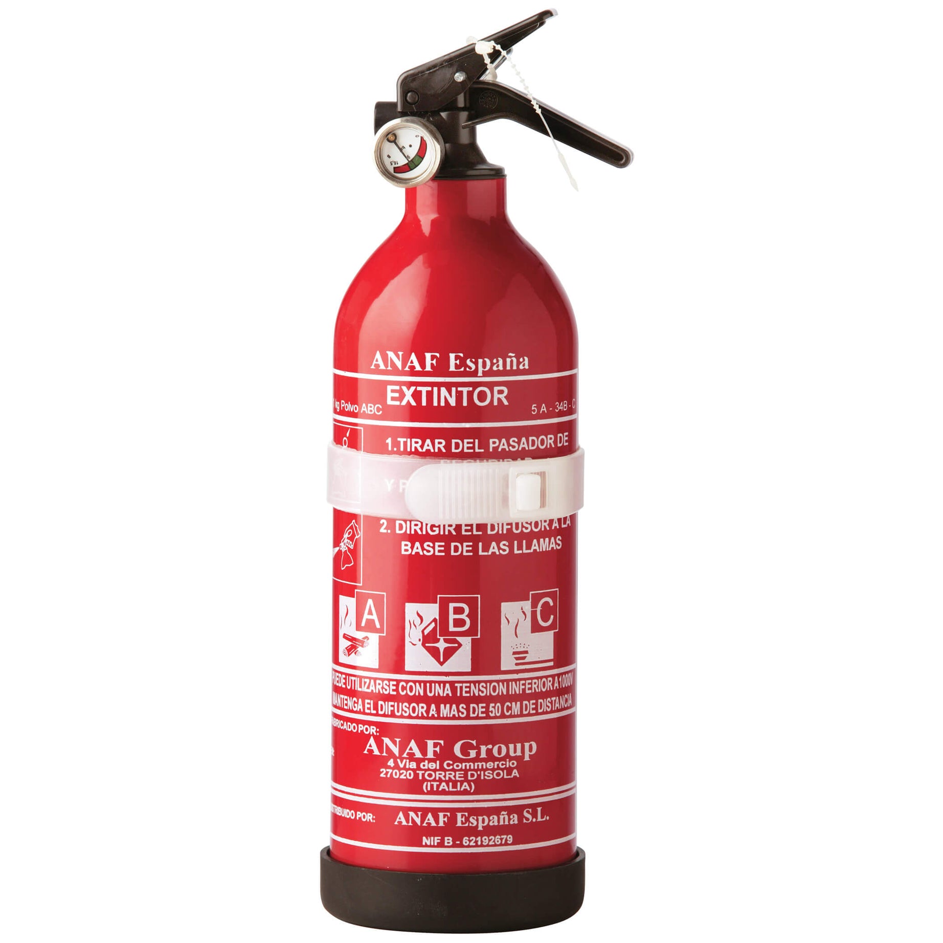 Extintor Pó Químico 1 KG C/ Manómetro CAR +