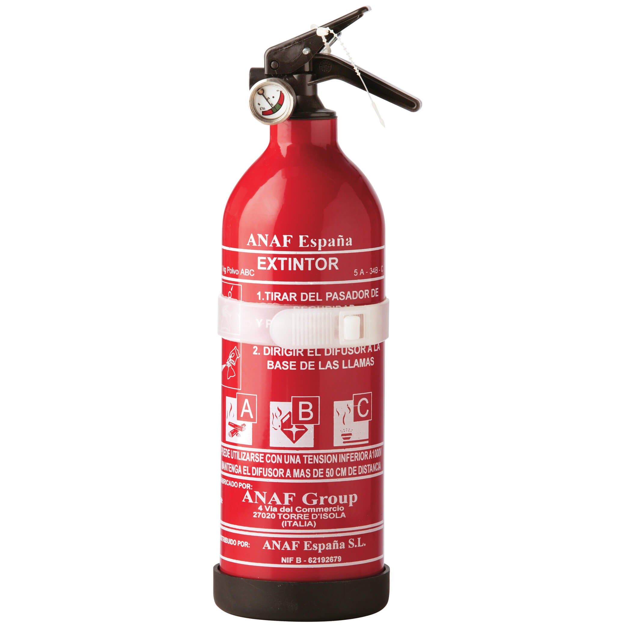 Extintor Pó Químico 1 KG C/ Manómetro CAR +