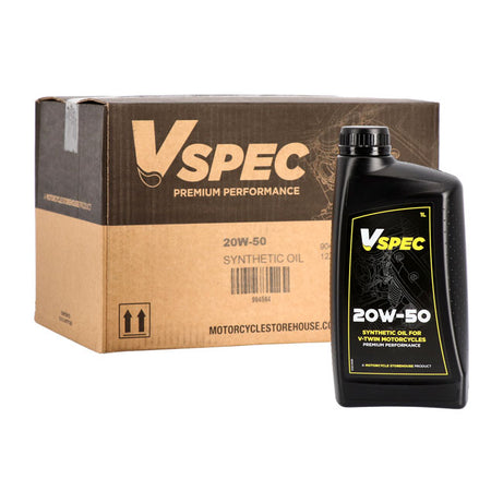 Vspec, óleo de motor totalmente sintético 20W50. Garrafa de 1 litro.