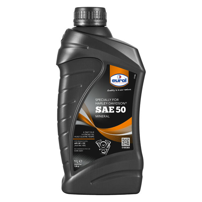 Eurol, óleo de motor SAE 50 SF-CC, 1L