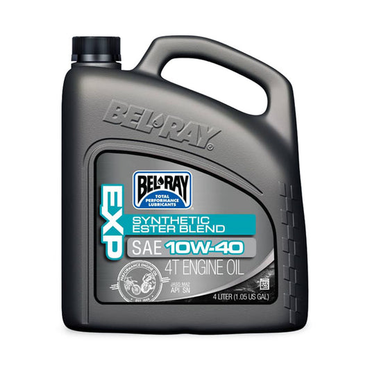 Bel-Ray, óleo de Motor semi sintético EXP 10W40. 4L