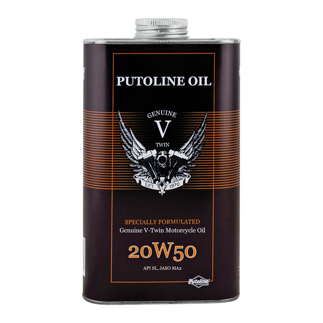 Putoline, 20W50 Óleo de motor totalmente sintético. 1 litro