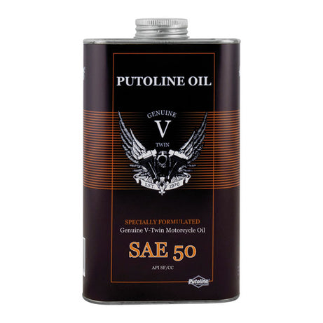 Putoline, óleo de motor mineral monograu SAE 50. 1 litro