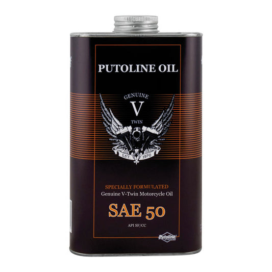 Putoline, óleo de motor mineral monograu SAE 50. 1 litro