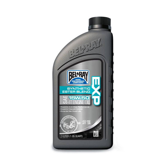 Bel-Ray, óleo de Motor semi sintético EXP 15W-50. 1L