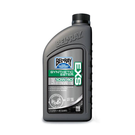 Bel-Ray, óleo de Motor EXS totalmente sintético Ester 4T 10W-40. 1L