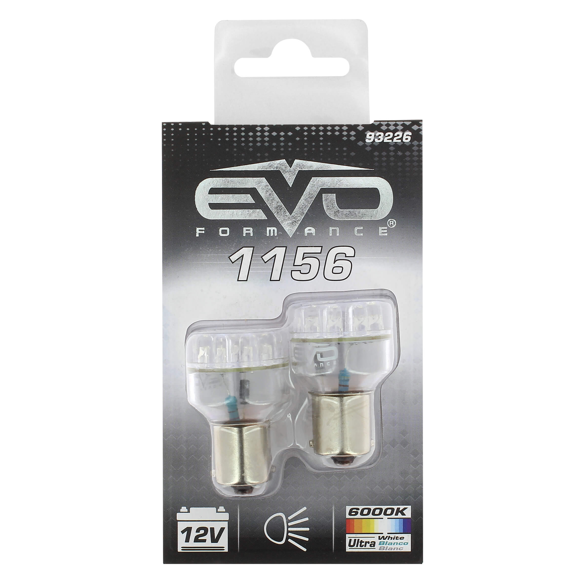 Lâmpada EVO C/ Leds 1156 BA15S Branco 2 UND