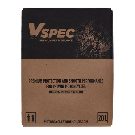Óleo de motor Vspec, SAE 50 (mineral). caixa de 20 litros