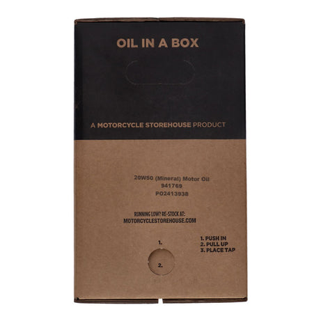 Óleo de motor Vspec, 20W50 (mineral). caixa de 20 litros