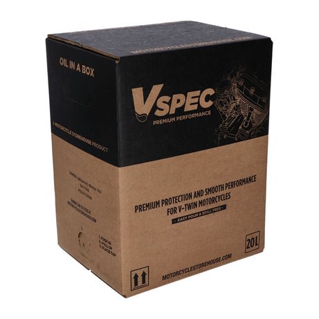 Vspec, óleo de motor totalmente sintético 20W50. caixa de 20 litros