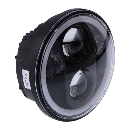 Unidade de farol LED brilhante de 5,3/4". Preto