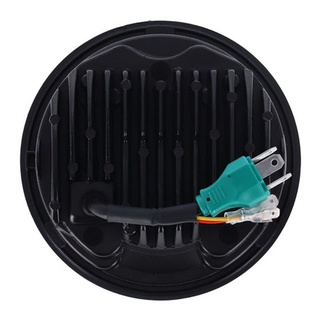 Unidade de farol LED brilhante de 5,3/4". Preto